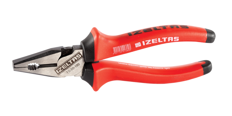PENSE KOMBINE AGIR TIP CELIK TEL ICIN 180 MM 7 ''